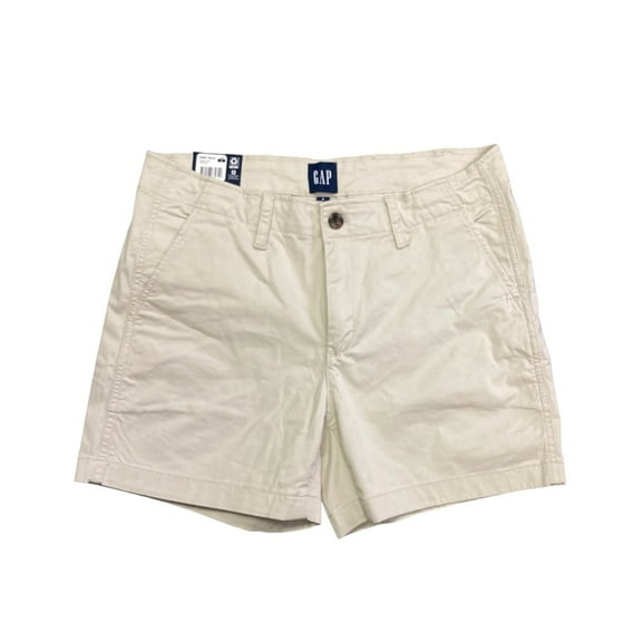 GAP Ladies Classic Midrise Shorte 14 Turtledove