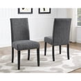 thumbnail image 5 of Roundhill Furniture Amisos 7-Pc Dining Set, Hairpin Dining Table with 6 Chairs, Gray, 5 of 14