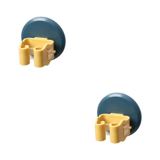 Soporte de pared para trapeadores Ounissouiy Amarillo 2Conjunto