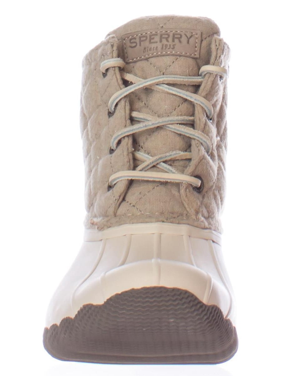 saltwater quilted wool duck boot