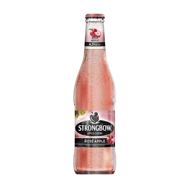 Bebida alcohólica Strongbow rosé apple 330 ml