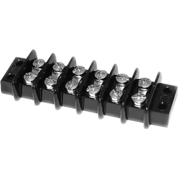 601-GP-10 Conn Barrier Strip 20 POS 11.1mm Screw Panel Mount 20A