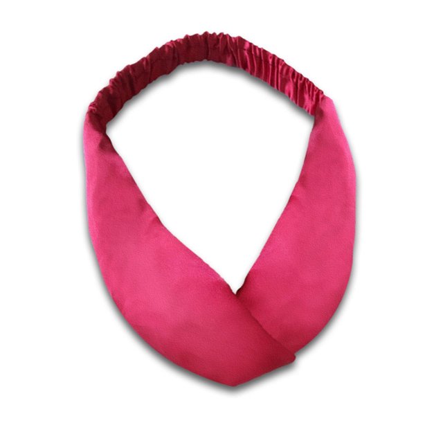 Fiudx Diadema de Seda, Suave y Cómoda, Estilo Retro Multicolor, Ideal En Uso Diario y La Oficina o En Ocasiones Especiales, Accesorio de Moda para Mujer, Disponible En 12 Colores.
