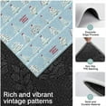 thumbnail image 3 of Blue Christmas Tree Pattern Kitchen Rugs Sets Of 3,Kitchen Runner Rugs Non Skid Washable,Decorative Kitchen Floor Mats for Kitchen,Sink,Laundry,17"x30"+ 17"x47" + 17"x59", 3 of 6