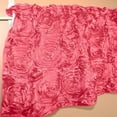 thumbnail image 2 of Rosette Floral Pop Up Flower Window Valance 54 Inch Wide Coral, 2 of 2