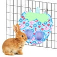 thumbnail image 3 of WIFKLSIIPG Rabbit Feeder Hay Bag Carrot Shape Bunny Pig Hay Feeder Bag Hanging Hay Dispenser Manger for Small Animals Feeder, 3 of 3