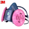 thumbnail image 1 of 3M-mascarilla de Gas para pulverización, máscara de seguridad química a prueba de polvo, respirador facial con filtro, 7502, 1 of 4