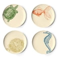 thumbnail image 1 of Thomas Paul Mélamine TP020 Sealife Side S/4 Assiette à Salade, Multicolore, 1 of 1
