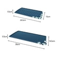 thumbnail image 3 of Non-Slip PVC Car Center Console Mat for Phone and Glasses Universal Fit Washable, 3 of 7