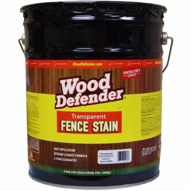 Standard Paints 809503-5 Fence Stain Leatherwood - 5 gal