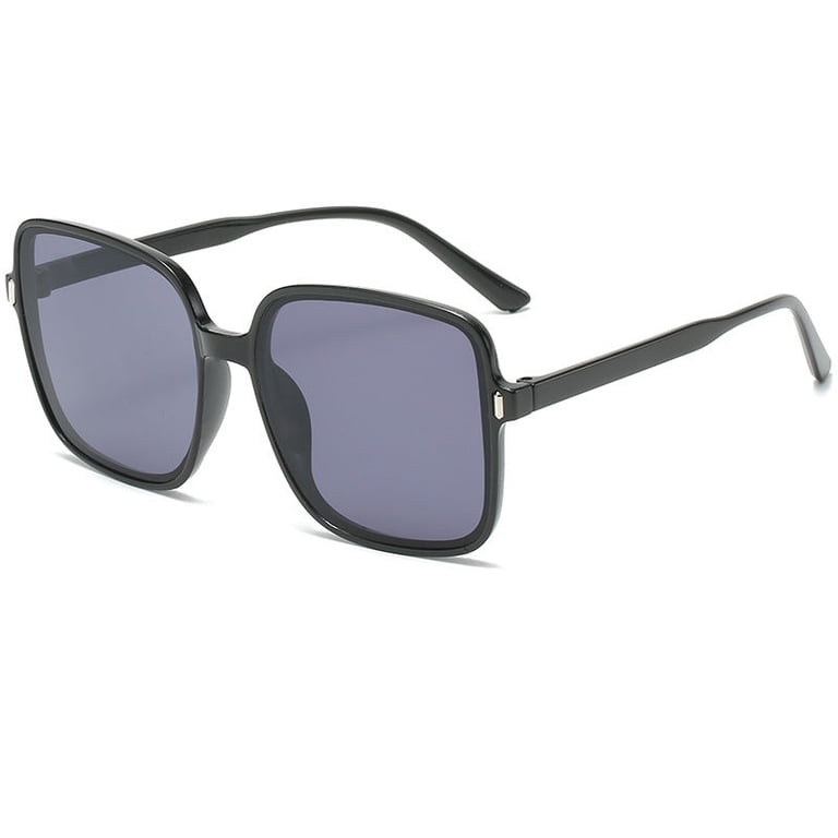 Vintage Square Sunglasses with UV400 Protection Vintage Square Sunglasses with Gradient Lenses and UV400  main image 3