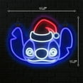 thumbnail image 3 of Disney's "Lilo & Stitch" LED Light up Hanging Wall Décor, Multicolor, by Ruz, 3 of 5