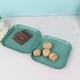 thumbnail image 5 of Gatito Comida Humida Vaso Peque?o 6 Pulgadas, Shallow Bowl Cat Pet Feeding Tray, Gran Ancho para Gatitos Cortos Cuellos, Anti-gusano, Anti-derrame, para Interior, Madeja de Cereza, Acero, 5 of 8