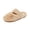 Khaki, variant on Willtoo Womens Fall Winter Shoes Fluffy Round Toe Slip on Casual Slippers Fuzzy Memory Foam Closed Toe Soft House Shoes Warm Soft Indoor Outdoor Footwear