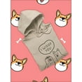 thumbnail image 3 of I Woof You Doggy Couple  Hoodie Women -Image by Shutterstock, Female 3X-Large, 3 of 4