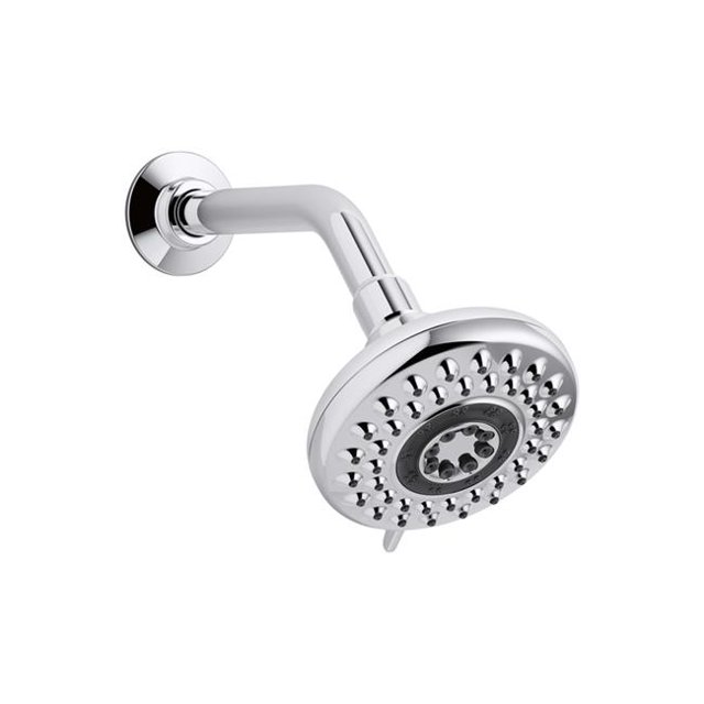 Enlighten Polished Chrome 5 Settings Showerhead - 2 gpm