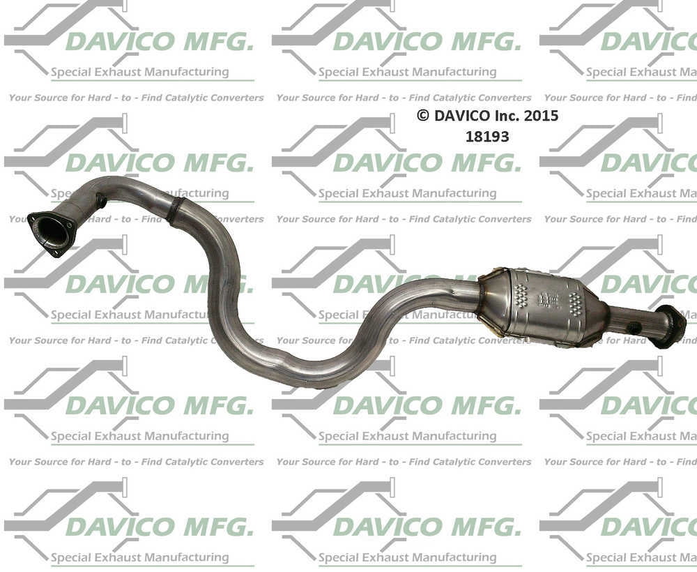 Davico Mfg 18193 Direct-Fit Catalytic Converter