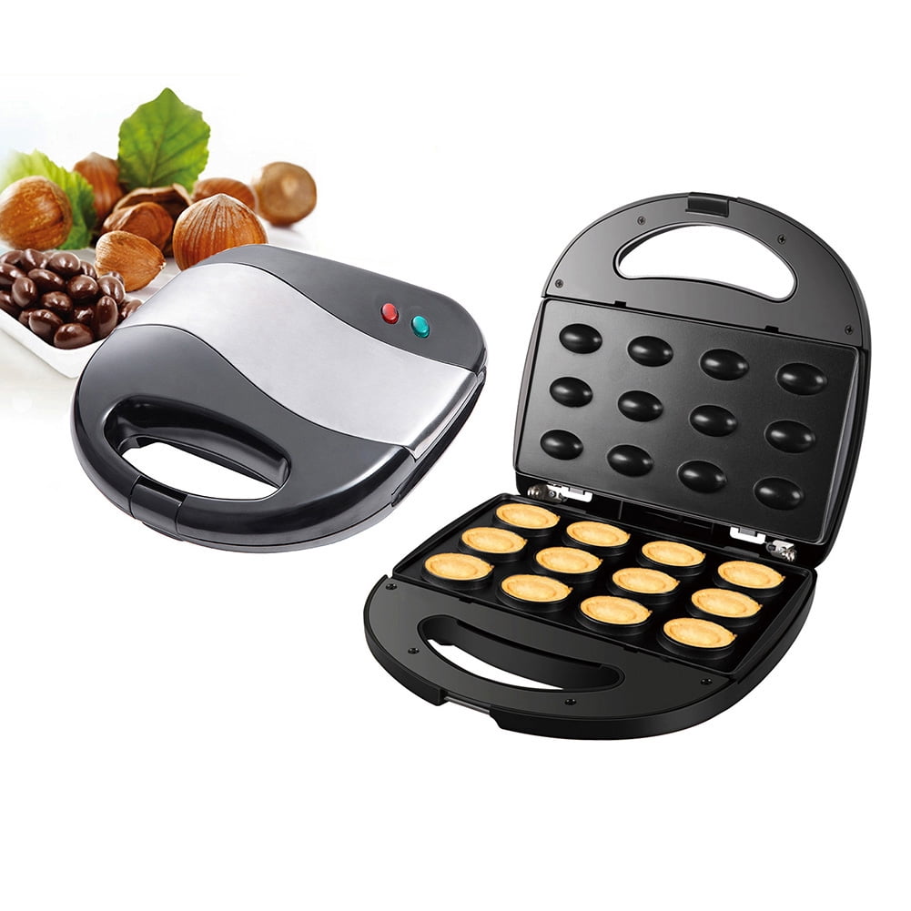 Electric Walnut Cake Maker Multifunction Nut Waffle Bread Machine Toaster Baking Breakfast Pan