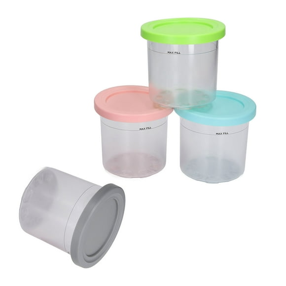 Recipientes para helado reutilizables transparentes BuyWeekMX