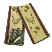 Hens  Rooster Kitchen Towels Set of 2