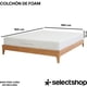thumbnail image 2 of Colchón Queen Size En Caja Esponja Memory Foam De Alta Densidad Firmeza Media Suavidad Y Durabilidad Tecnología Híbrida Ortopédico (Blanco Queen), 2 of 7