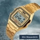 thumbnail image 3 of Reloj de negocios para hombre, relojes de lujo, resistente al agua hasta 30 m, reloj deportivo de acero inoxidable, relojes de pulsera digitales, 3 of 4