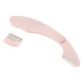 thumbnail image 3 of 1 Pc Mini Folding Eyebrow Trimmer for Bathroom Travel Hotel Toilet Bedroom Pink ABS Stainless Steel, 3 of 4