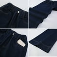 thumbnail image 7 of KVPLBQFD Curvy Jeans Petite Wide Leg Jeans Straight Leg Pants Cool Pants Toddler Clothes Girl 4t Clothes for Girls Cute Clothes Teen Girls, 7 of 7