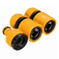 thumbnail image 4 of 3Pcs 1/2Inch 3/4Inch Garden Water Hose Pipe Fitting Quick Tap Connector Adaptor, 4 of 5