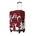 thumbnail image 2 of Picia Christmas Buffalo Plaid Luggage Protector Cover Thicken Suitcase Protector Cover Fit 18-32 Inch Luggage-, 2 of 9