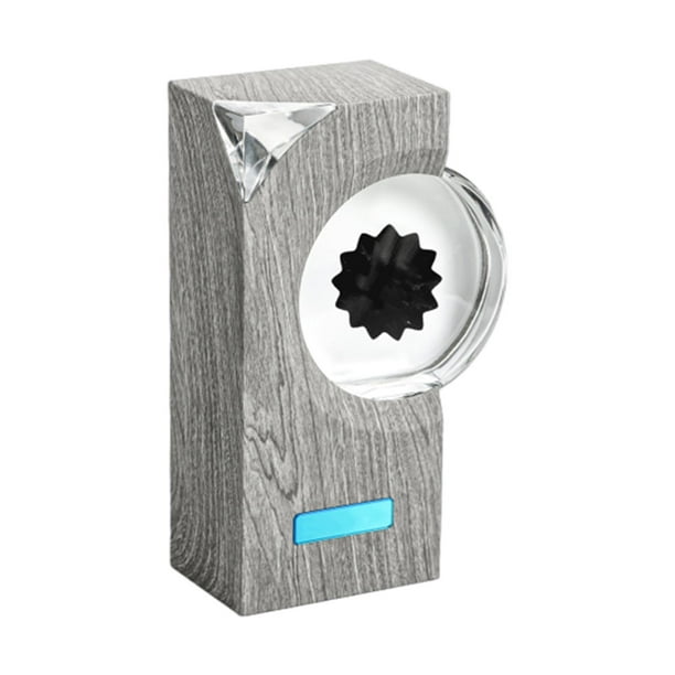 Figura decorativa de luz de noche, regalo, adorno de mesa, lámpara de mesa, lámpara de noche para Gris
