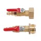 thumbnail image 1 of Adaptador RV Winterize, 2 PCS Fácil de Instalar Rápido Connect Winterize Adaptador de Reventón para el Remolque de Vije en Barco, 1 of 7