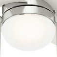 thumbnail image 6 of Hunter Fan Company Timpani 52 Inch Indoor Corded Ceiling Fan Light, Fresh White, 6 of 7