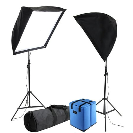 UPC: 0713869844592 | ALZO 200 CFL Umbrella Softbox 2 Light Kit 5500K with Cases and Stands