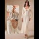 thumbnail image 4 of Traje de Baño de Mujer, Pareo de Crochet, Traje de Baño de Punto, Vestido Ajustado para y Otoño, Ropa de Fiesta Albaricoque M, 4 of 8