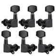 thumbnail image 1 of Soidarity Clavijas de afinación de cuerdas de guitarra semicerradas, 6 uds., afinadores de guitarra eléctrica acústica, máquina 3L 3R, clavija de Accesorios para instrumentos musicales negro Soidarity OD1266-02B, 1 of 6