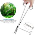 thumbnail image 4 of Stainless Steel Plant Tool Set Aquarium Fish Tank Aquascaping Tweezers Scissor Kit, 4 of 4