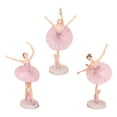 thumbnail image 2 of FELTECHELECTR 3 adornos de bailarina para escritorio, modelos de bailarinas, juguetes para niños., 2 of 6