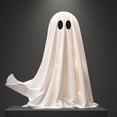 thumbnail image 5 of Light Up Standing Halloween Ghost Outdoor Indoor Decorations,Spooky Decor with Built-in LED Lights for Yard Lawn Porch Garden Table Mantel Party Home Fireplace, 5 of 7