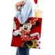 thumbnail image 4 of Minnie Mouse Bolso de tela con estampado de lienzo para mujer, bolsa de compras reutilizable y estética, con cremallera interior, regalo para mujer, 35 × 40 cm., 4 of 6