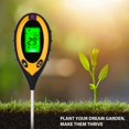 thumbnail image 4 of 4-in-1 Digital PH Soil Tester Lcd Display Water Moisture Temperature Sunlight Test Meter, 4 of 4