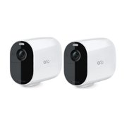 Arlo Essential XL Spotlight Camera - 2 Pack (White) Wireless Security