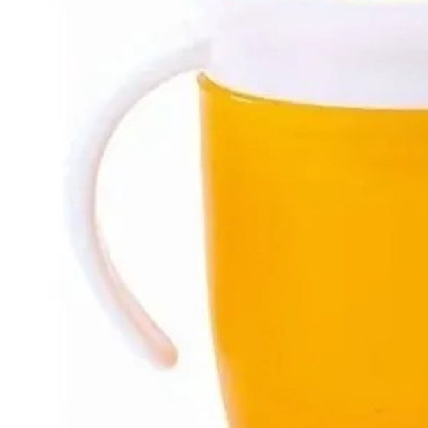 Taza de entrenamiento de 240 ml de capacidad, con sellado de 360 grados y asas dobles, de silicona para bebés, para viajes en casa, Croci