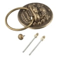 thumbnail image 2 of Poignée de Porte en Laiton Vintage 100Mm pour Porte de Villa, Cour, Portail, 2 of 9