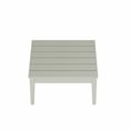 thumbnail image 5 of WestinTrends Ashore Outdoor Coffee Table, 32 Inch All Weather Poly Lumber Adirondack Patio Coffee Table Square Low Table, Sand, 5 of 5