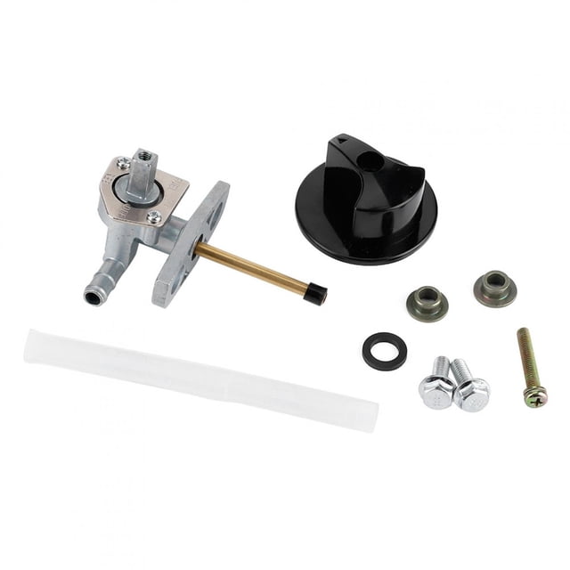 Llave de purga del tanque de combustible ATV, válvula de cierre con tapa, compatible con HONDA TRX400X TRX 400EX 09-14