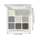 thumbnail image 3 of Teissuly Smokey Eyeshadow Palette, 9 Colors Black White Gray Smoky Eye Shadow Pallet, Highly Pigmented Matte Shimmer Neutral Goth Makeup Pallet, Cool Tone Sliver Gray Makeup Palette Teissuly WER202312145356, 3 of 9