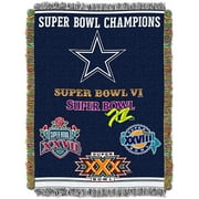 NFL 48" x 60" Commemorative Series Tapestry Throw, Cowboys by The Northwest Company