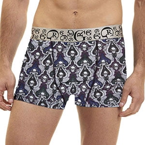 Gorham White Paisley - robert graham skull paisley boxers