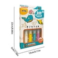 thumbnail image 3 of Kit de manualidades DIY con pintura de cristal para niños | Kit para crear arte en ventanas 3D, colgantes y llaveros | Botellas de 20 ml para hornear, hacer grafitis y pintar con adhesivos., 3 of 3